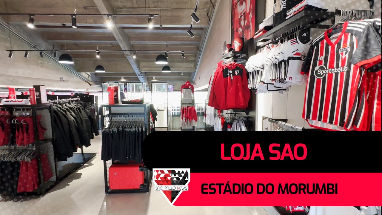 SAO: A loja do São Paulo no Estádio do Morumbi