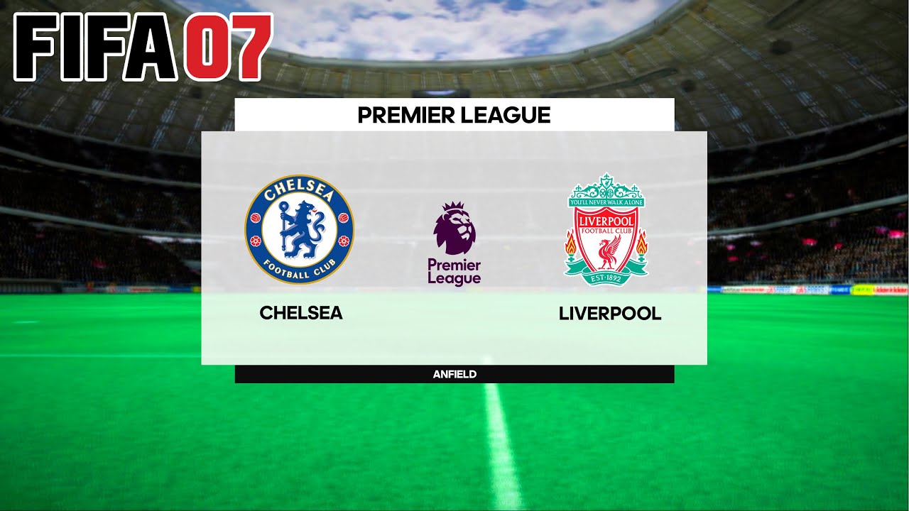 FIFA 07 (2007) - Chelsea vs Liverpool - Gameplay XBOX 360 HD [Xenia]