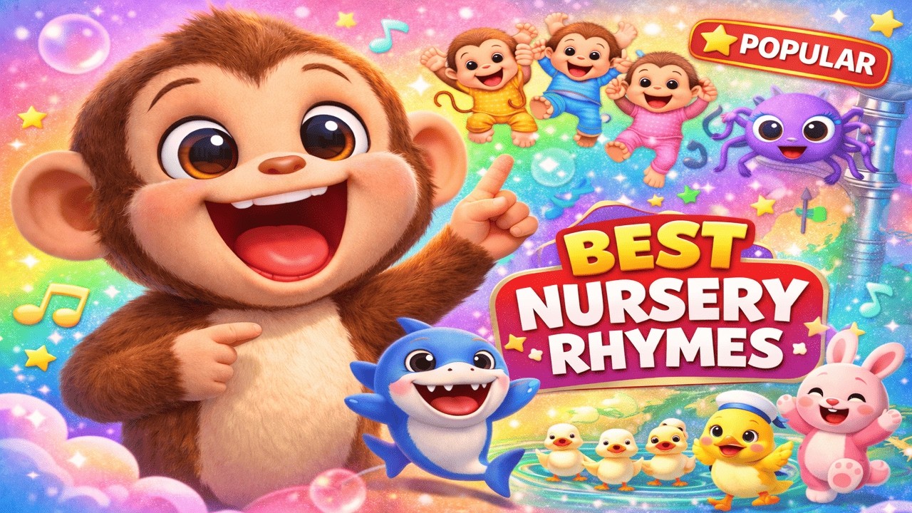 Best Nursery Rhymes Collection 🎵 | Five Little Monkeys, Itsy Bitsy Spider & More! @ChuchuCoco