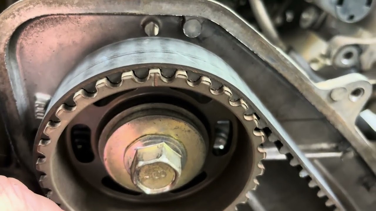 Toyota Landcruiser 1HZ timing belt marks and replacement