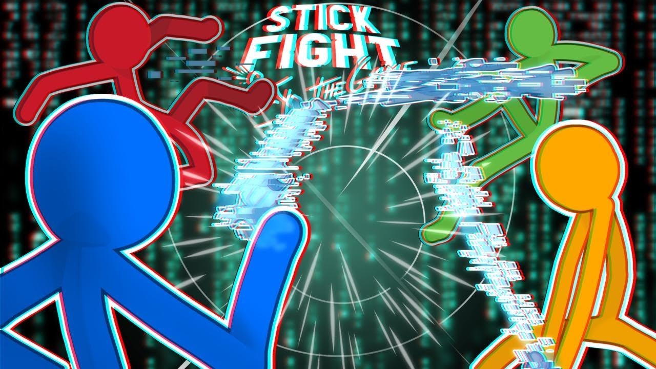 I Found INVISIBLE GUNS In Stick Fight