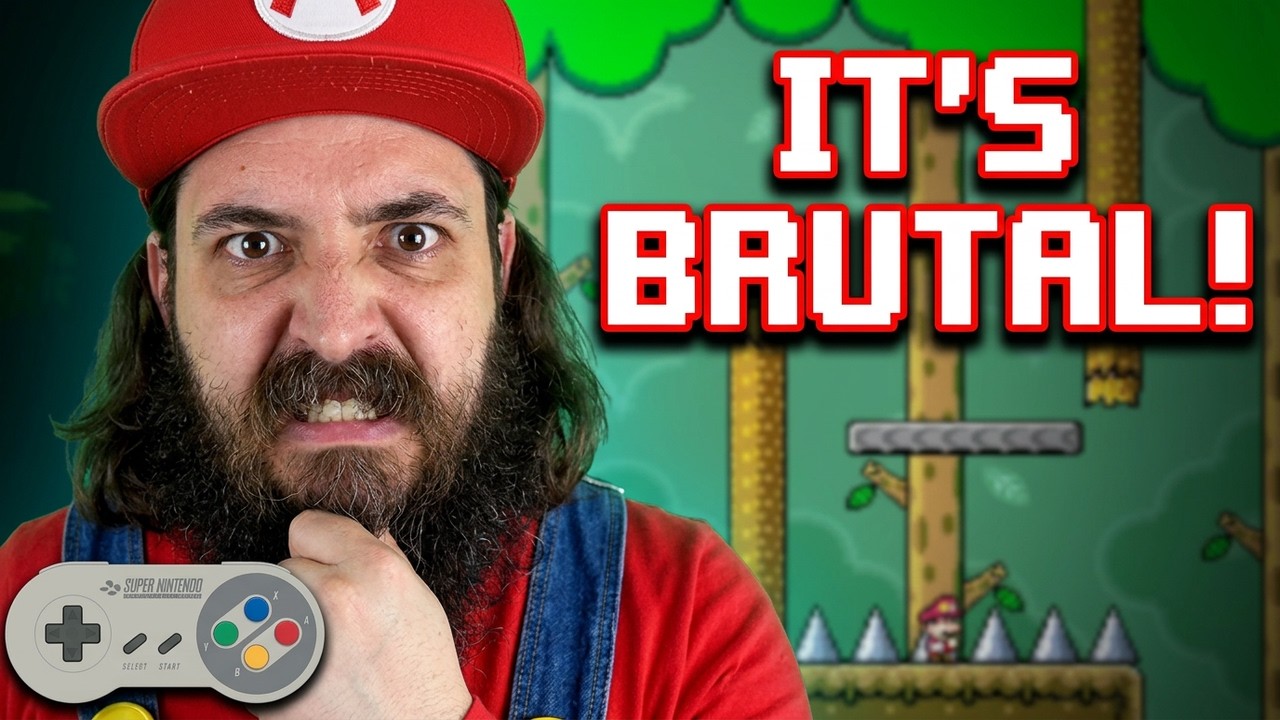 Этот взлом игры Kaizo Mario для новичков &mdash; просто невероятно сложный!