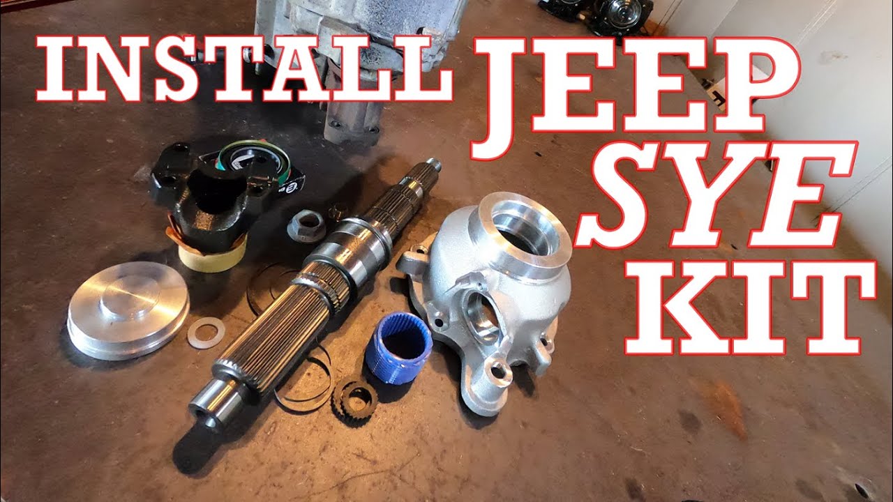 Установка элиминатора скольжения: JEEP XJ очень проста!!
