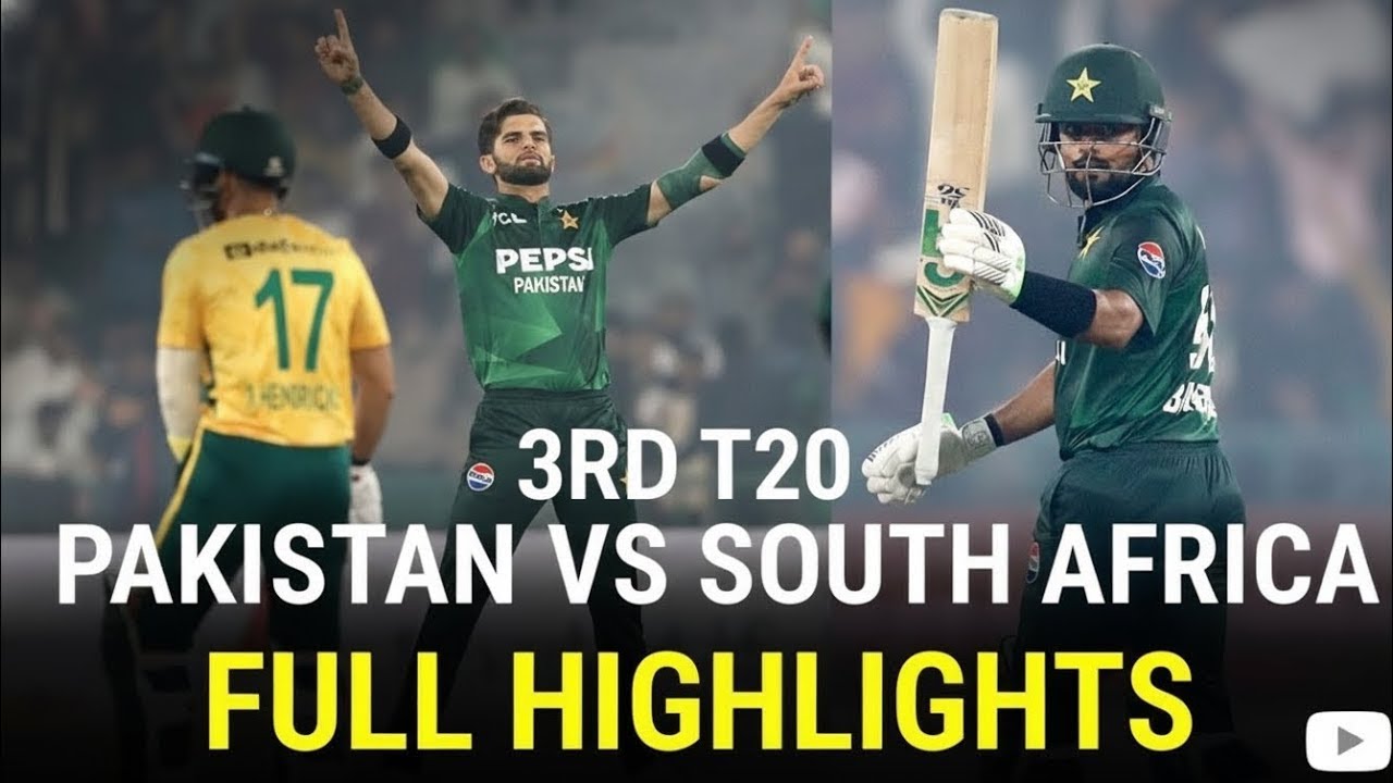 Highlights | Pakistan vs South Africa | 3rd T20I Full Highlight | South Africa tour of Pakistan 2025