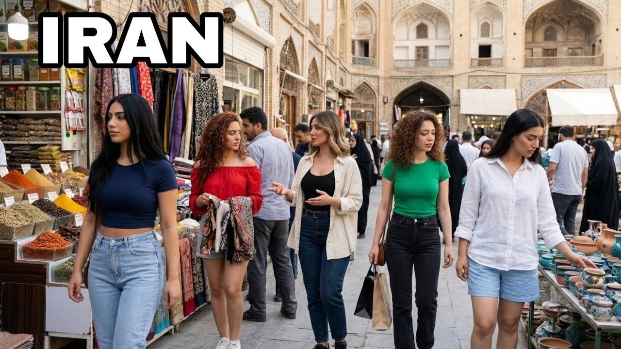 Real Iran Walking Tour Before Nowruz