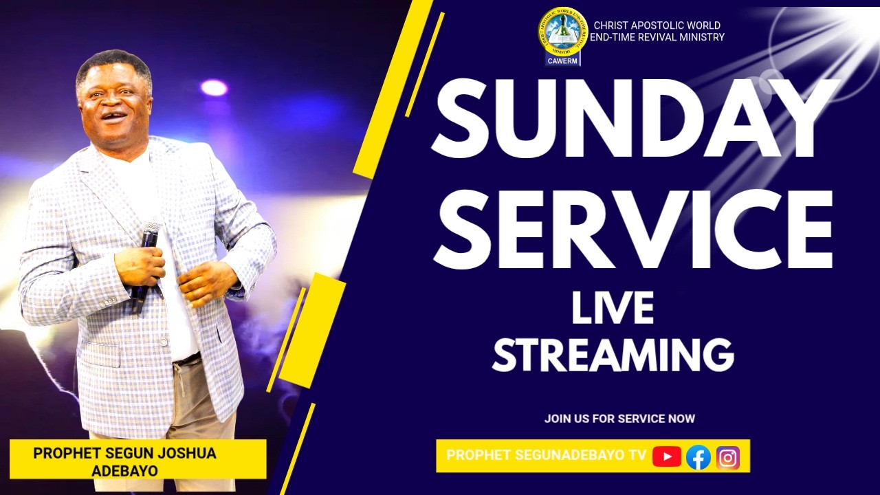 SUNDAY SERVICE  (14/06/2026)