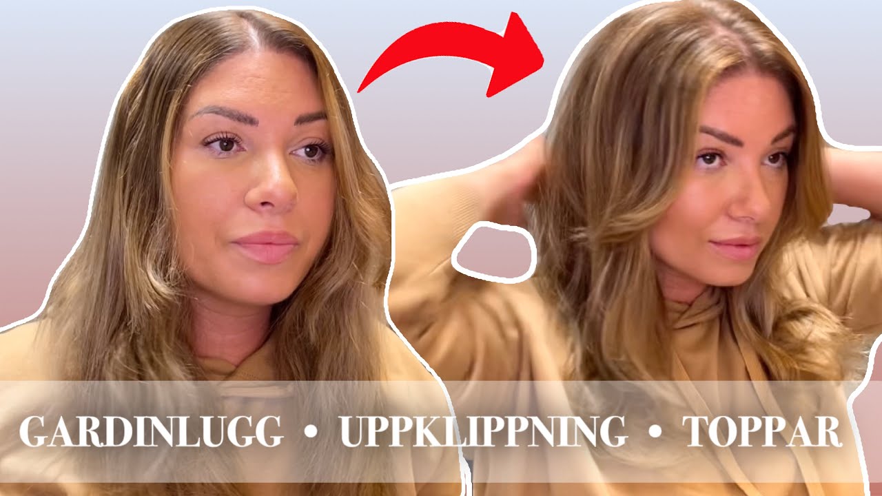 Så klipper du håret själv! GARDINLUGG, UPPKLIPPT & TOPPAR