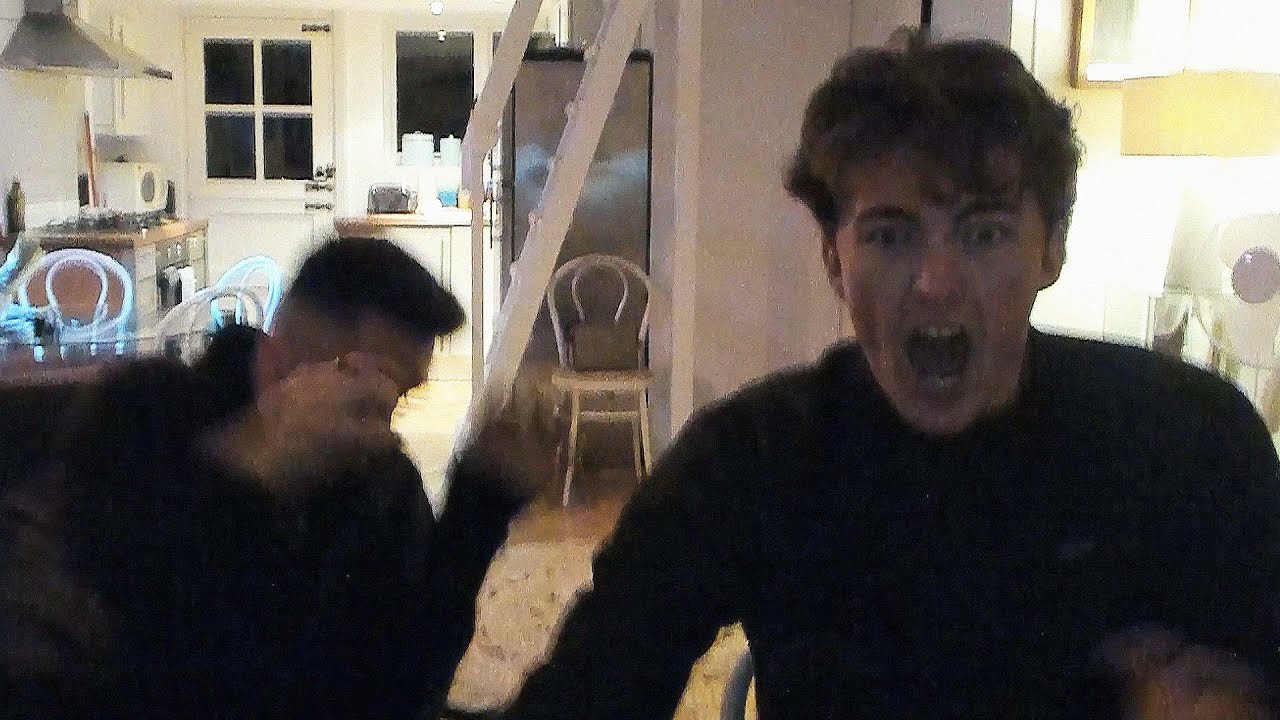 two grown men play a horror game together (VOLUME WARNING)
