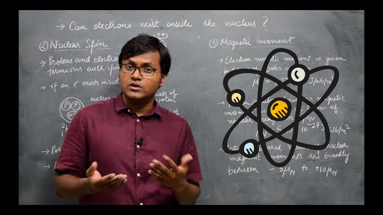 Can electrons exist inside a nucleus?