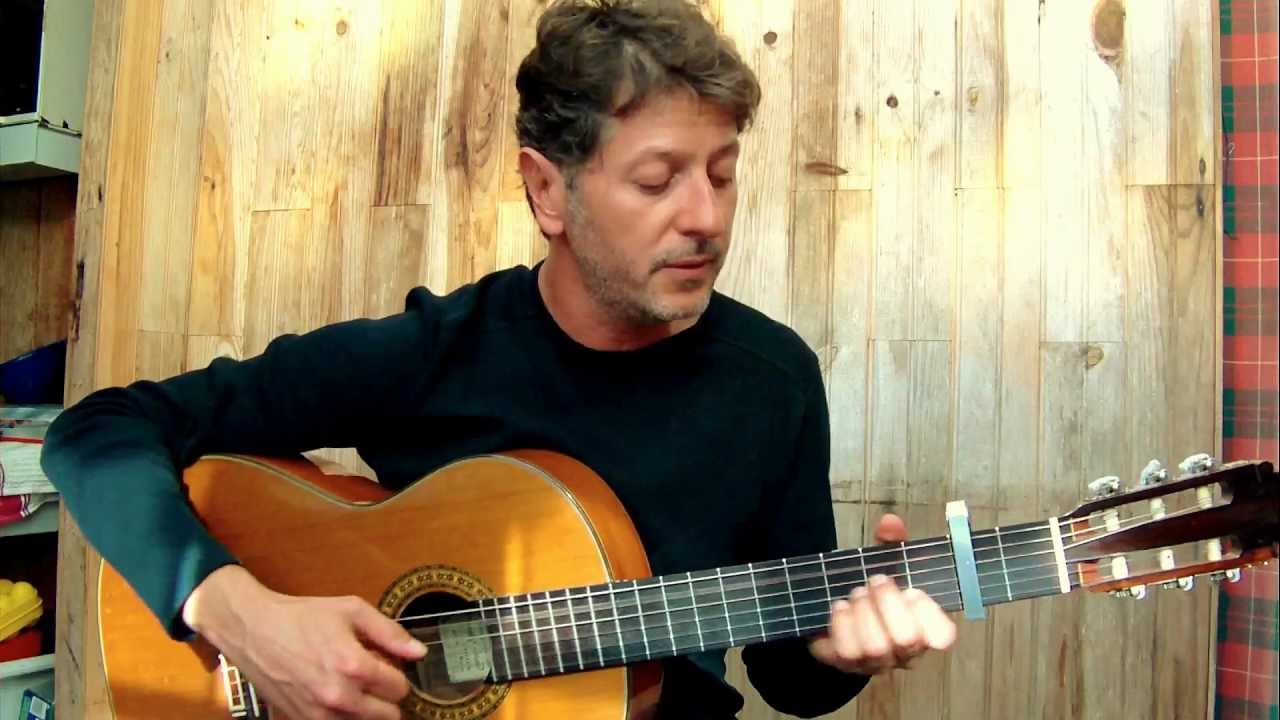 Celui qui a mal tourné - G.BRASSENS  (guitar & vocal cover)