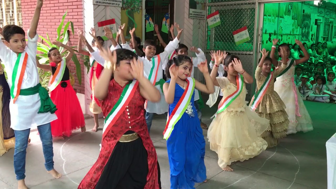 I love my India dance performance of new way junior high school nirala nagar lko