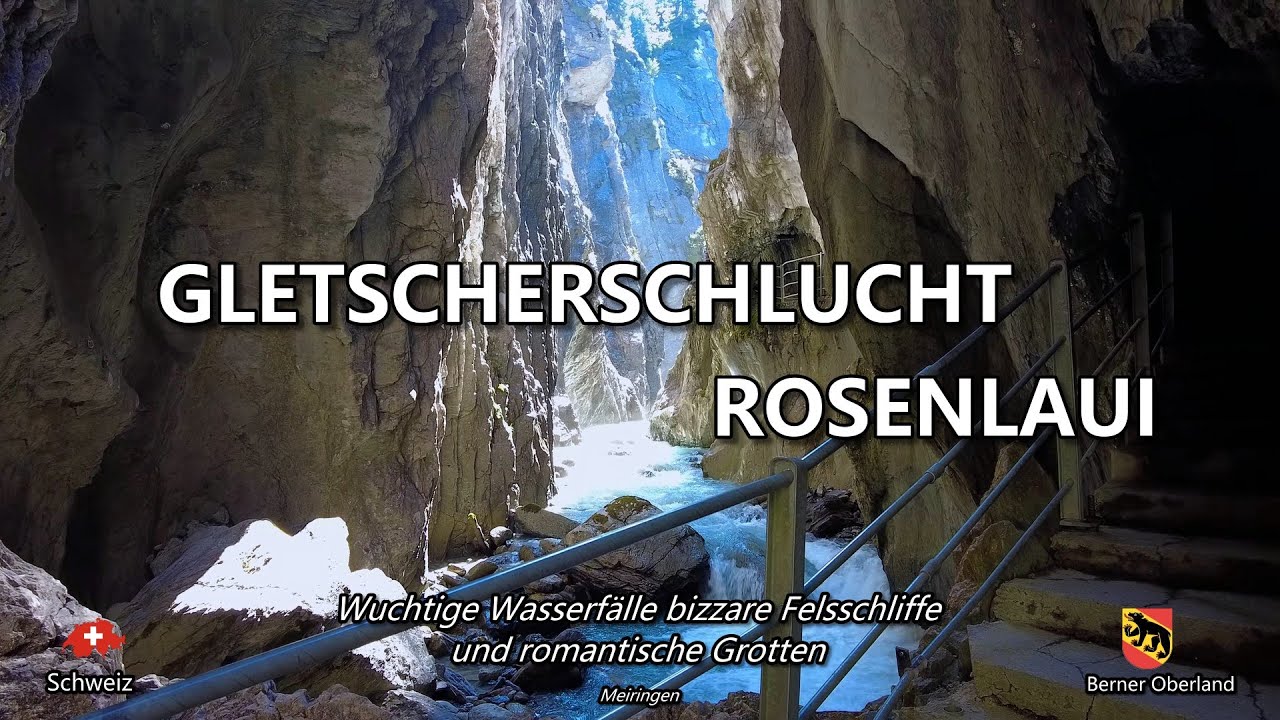 Gletscherschlucht Rosenlaui Switzerland | Glacier gorge Rosenlaui | Meiringen | Berner Oberland | CH