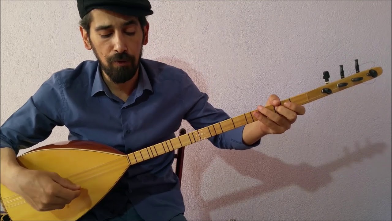 Halil İbrahim Türküsü Uzun Sap Bağlama Solfej - Ahmet SARI