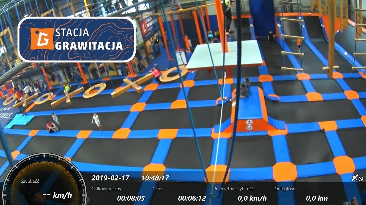 Park Linowy 101 - Stacja Grawitacja, Warszawa - Trasa grawitacja (2) 17.02.2019