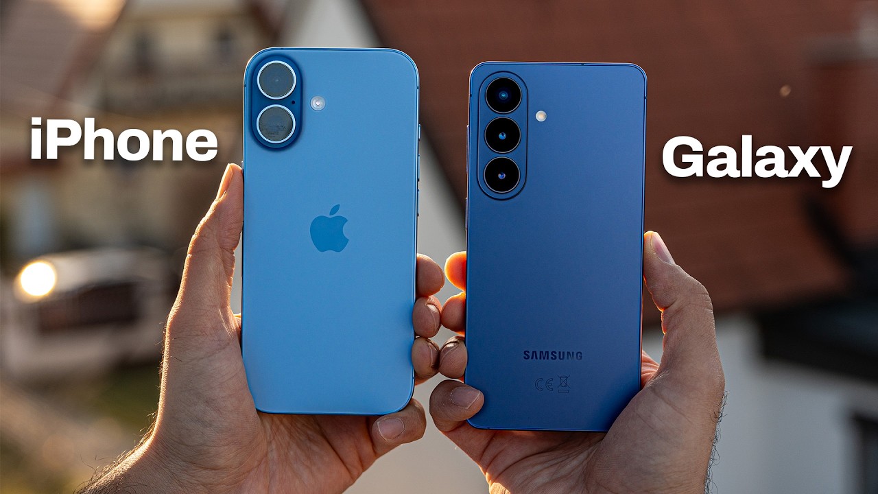 Galaxy S26 против iPhone 17: РЕАЛЬНЫЙ тест камеры и батареи в течение дня