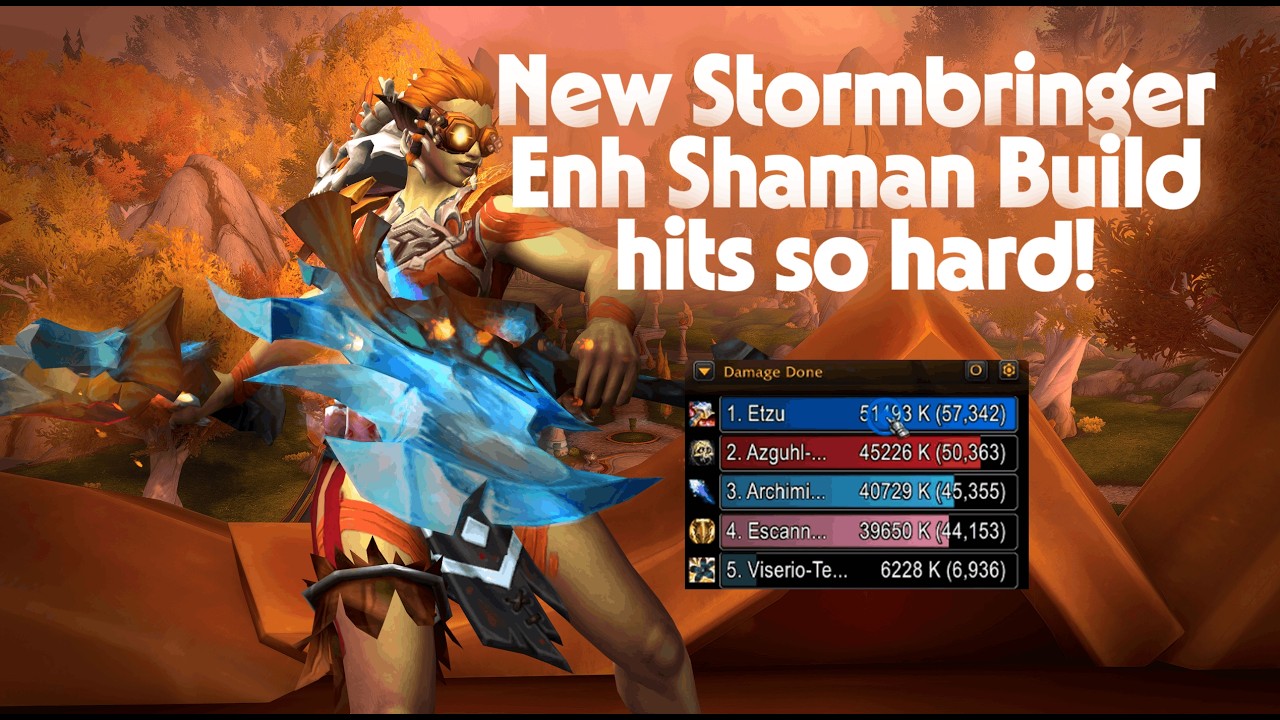 New Build hits hard! Stormbringer Enh Shaman - Mythic Windrunner Spire