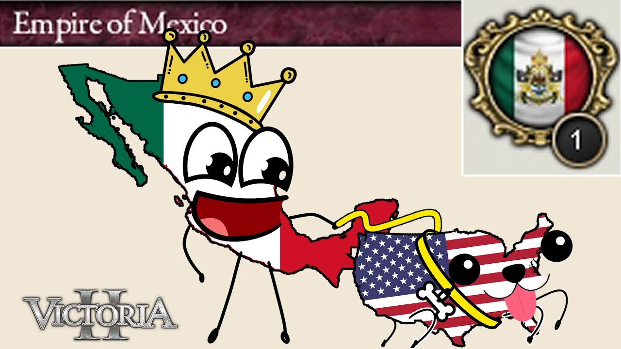 🌵 Cómo CONVERTIR a MÉXICO en un IMPERIO (de verdad) - Parte 1 [Estrategias Victoria 2]MOD HPM