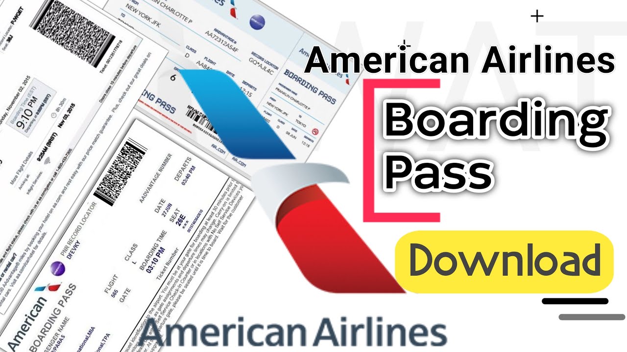 How to Check in Online with American Airlines | Boarding Pass Download | Web Check In | AA.com