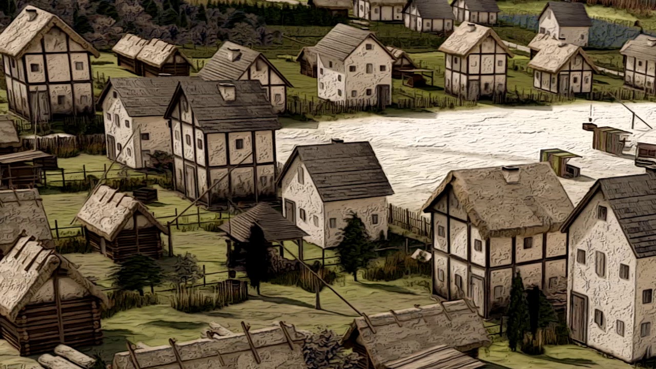Rekonstrukcja 3D zaginionego średniowiecznego miasta Dzwonowo na podstawie badań archeologicznych