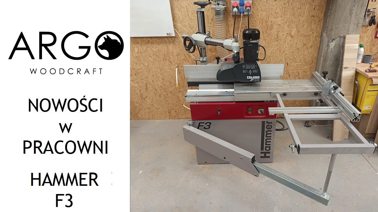 131 - Nowa maszyna Hammer F3