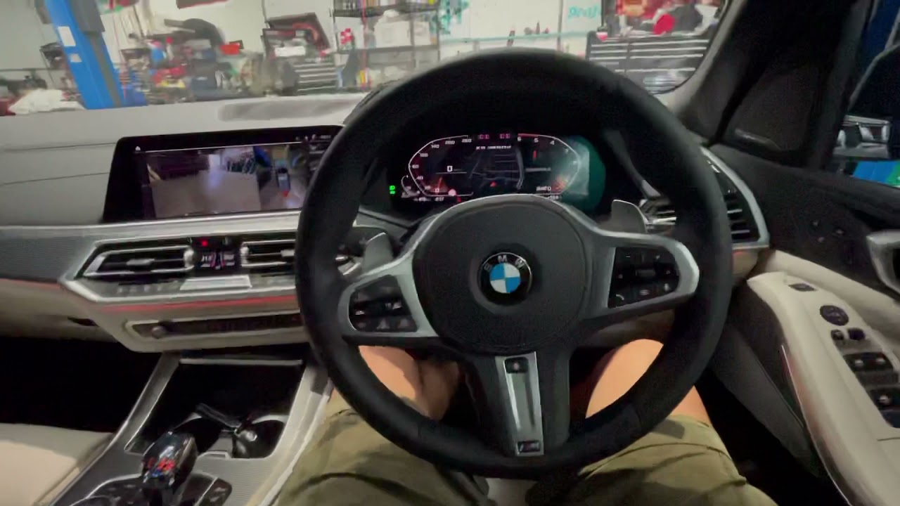 2020 Bmw G05 X5 lock air suspension （jacking mode）