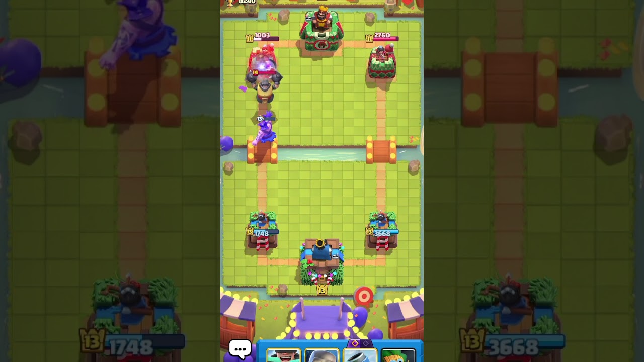 just a normal clash game ( gay opponent)