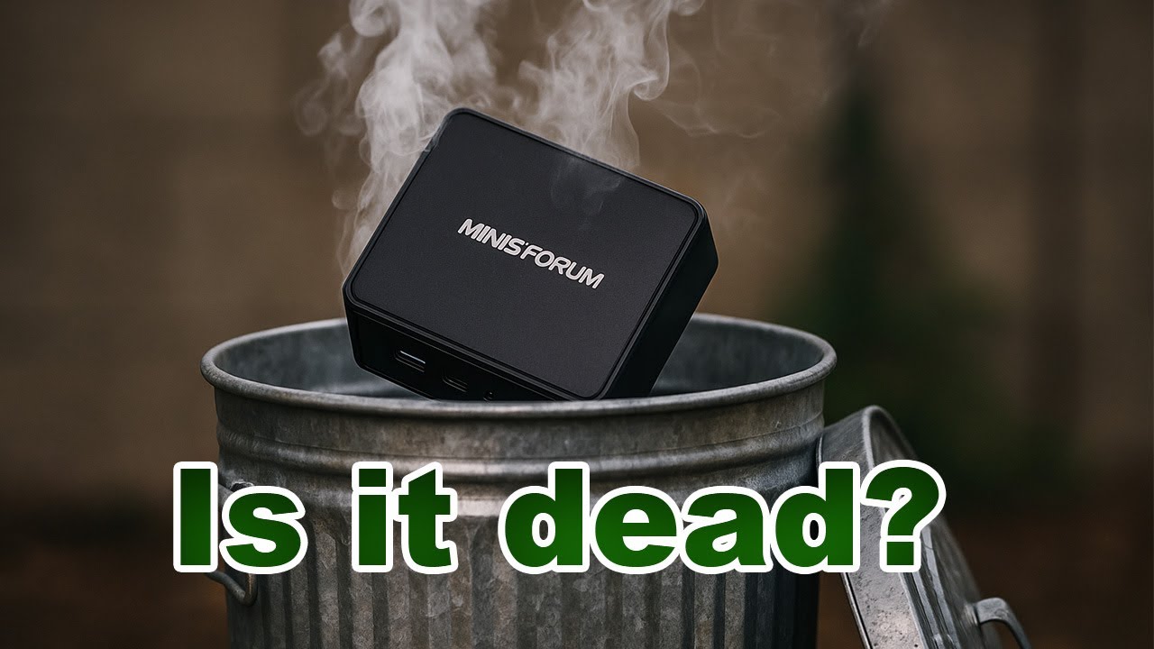 MINISFORUM Mini PC Failure?! 🔥 Is It Really Dead?