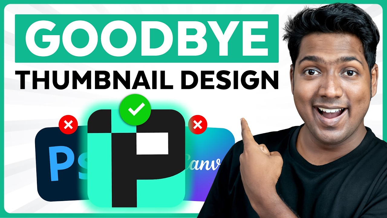 ЗАБУДЬТЕ о Photoshop! Этот БЕСПЛАТНЫЙ ИИ создаёт миниатюры YouTube, как у MrBeast