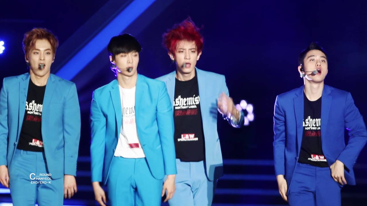 160604 드림콘서트 LOVE ME RIGHT (CHANYEOL Focus