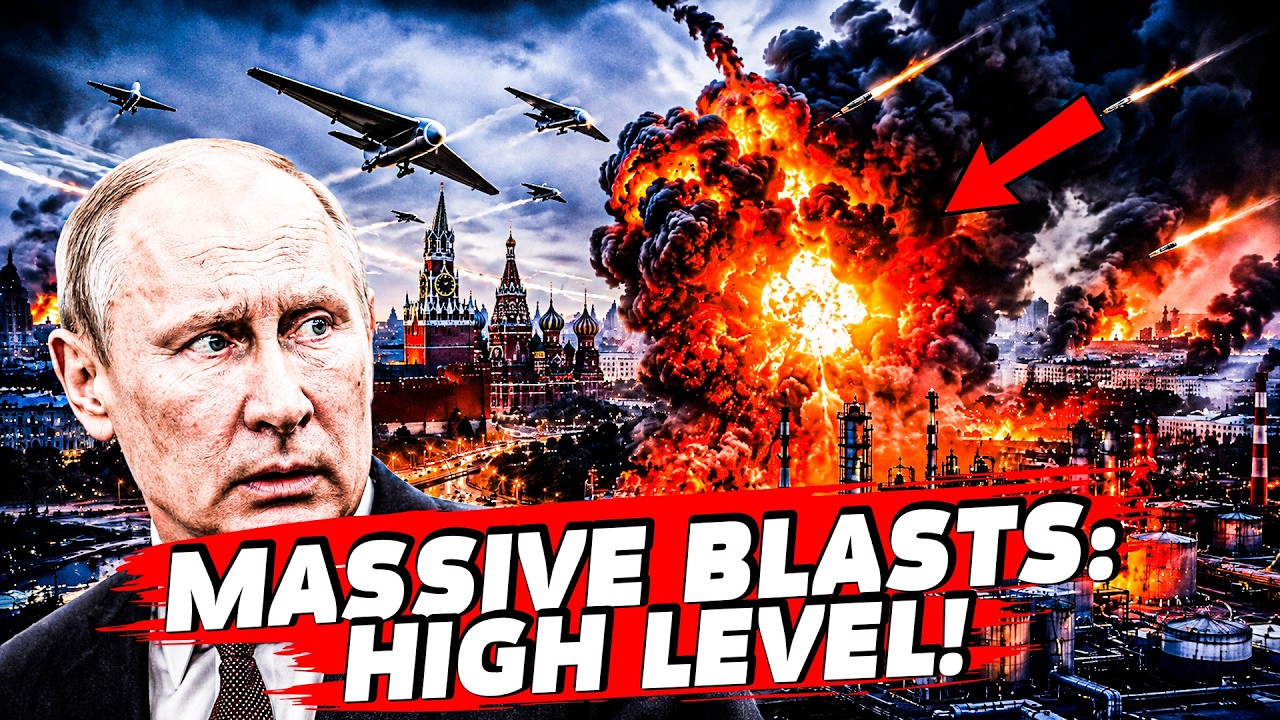 🔴 UKRAINIAN MISSILES HIT MOSCOW! ALL RUSSIA IN FLAMES: HIGHEST THREAT DECLARED!