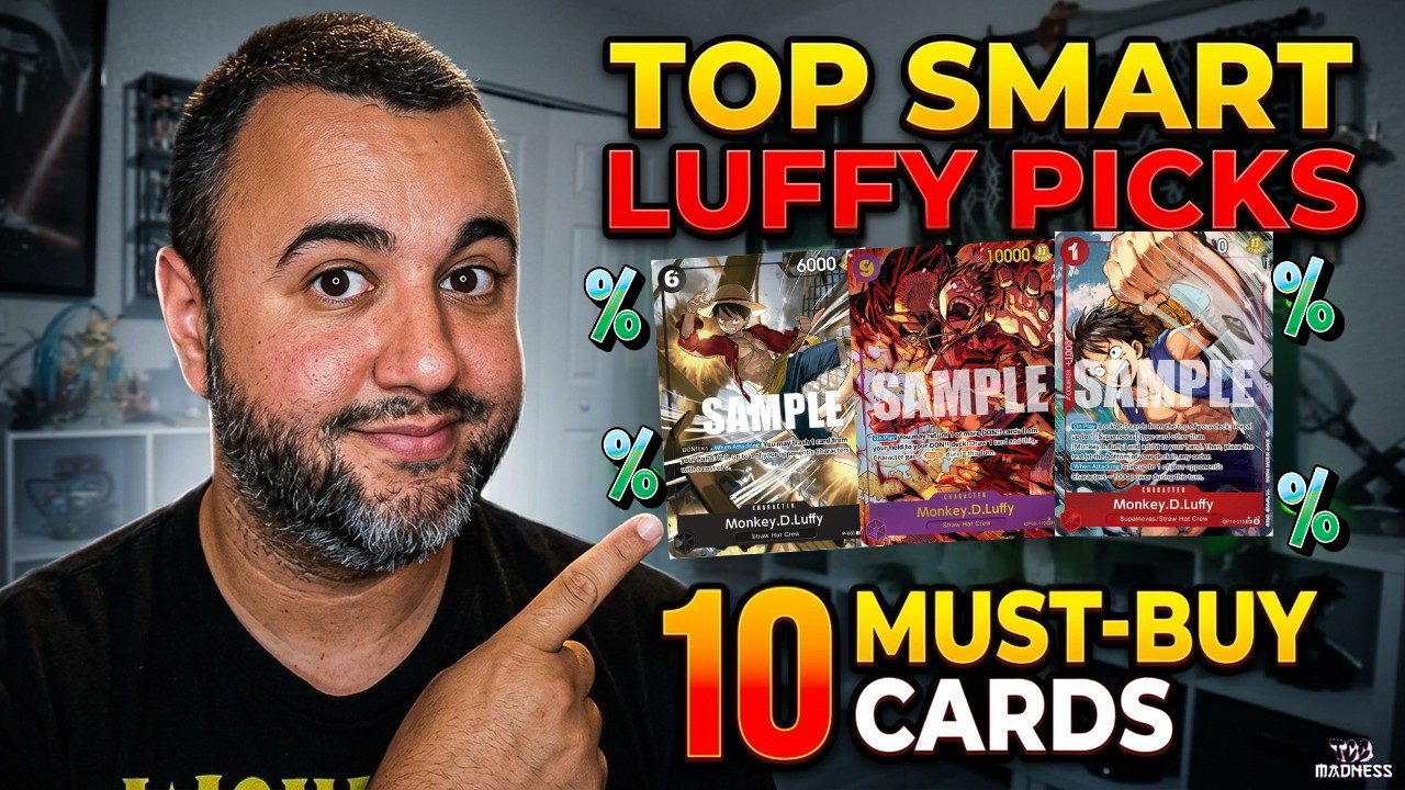 One Piece TCG: 10 Monkey D. Luffy Cards Smart Collectors Are Buying