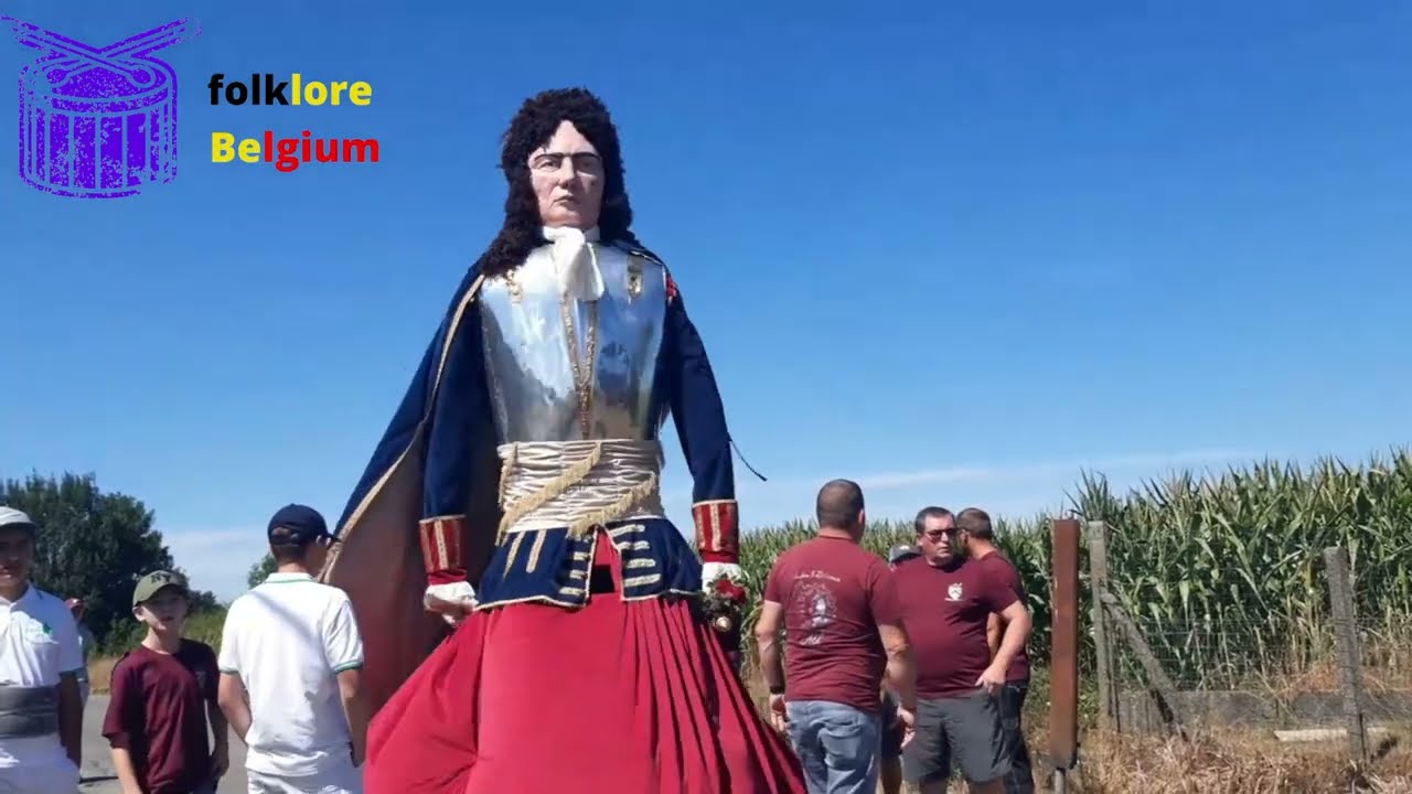 35e ducasse d'Isières, 25 ans des géants - Fanfare Royale Union Saint-Martin d'Ath  folklore belgium