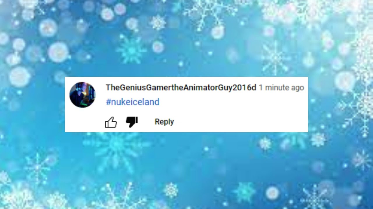 @TheGeniusGamertheAnimatorGuy2016d (can't tag) #exposed for offending Icelanders people