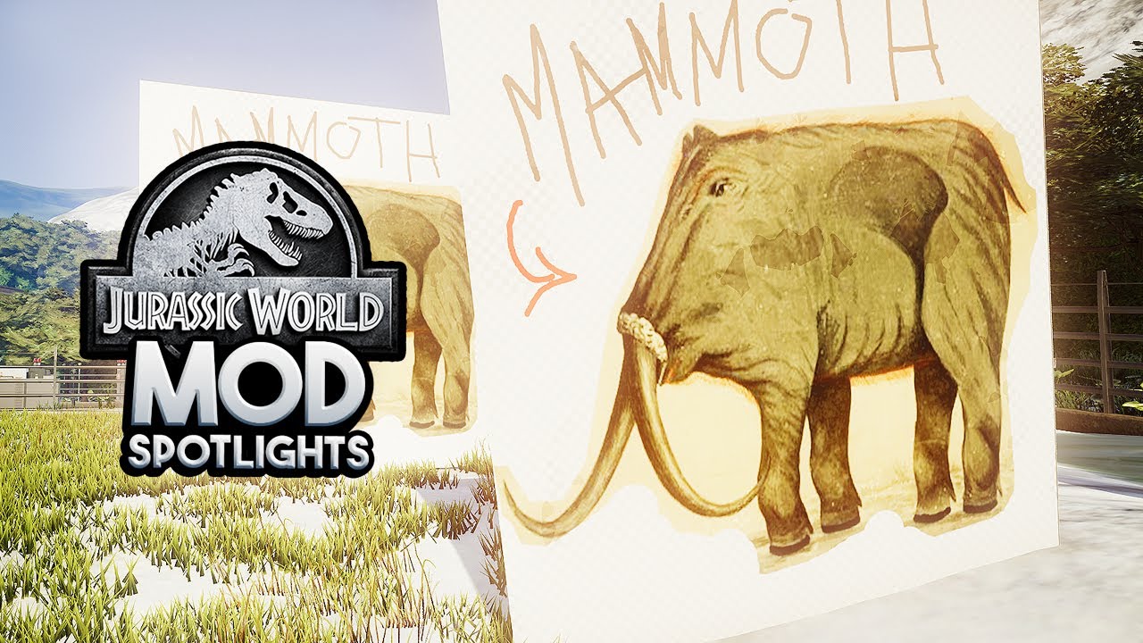 HAS MODDING GONE TOO FAR? (Not-Mammoth Mod) | Jurassic World: Evolution Mod Spotlight