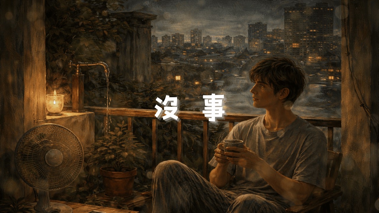 🎧【沒事】｜所有的波濤洶湧，最後都化作一句雲淡風輕｜深夜抒情歌療癒推薦