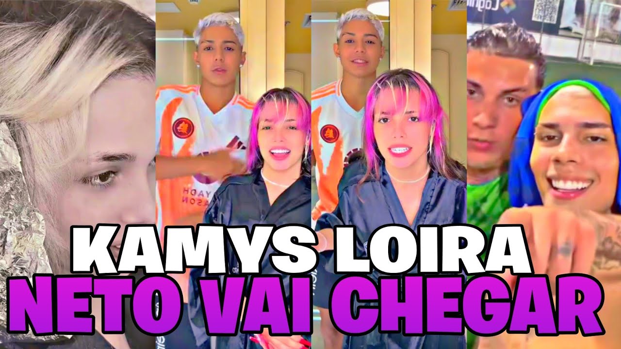 KAMYLINHA FICOU LOIRA😱+NETO VAI JOGAR BOLA COM BERNARDO E KLEITON 👀