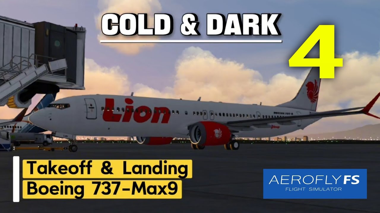 Aerofly FS Global - Part 4 Boeing 737-Max9 Cold & Dark