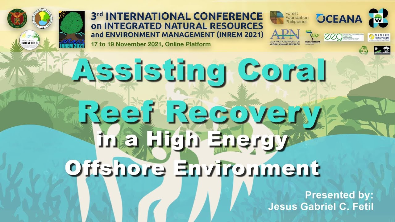 INREM 3MT Research: Assisting Coral Reef Recovery in a High Energy Offshore Environment
