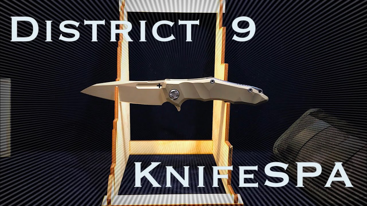 Paladin от District 9 - Удивляет качеством и продуманностью / Эксклюзивный обзор edc ножа Knife SPA