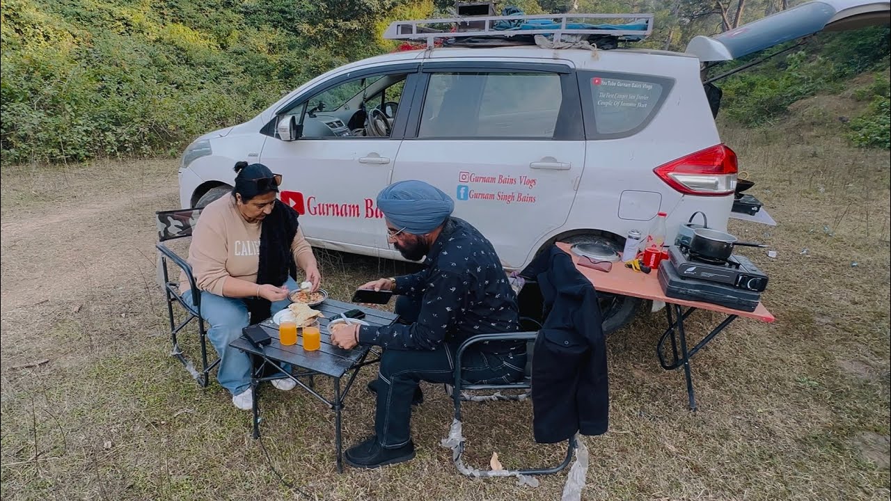 @ How we manage || our camping van || A day in jungle || ਨੀਅਰ ਜੰਮੂ.