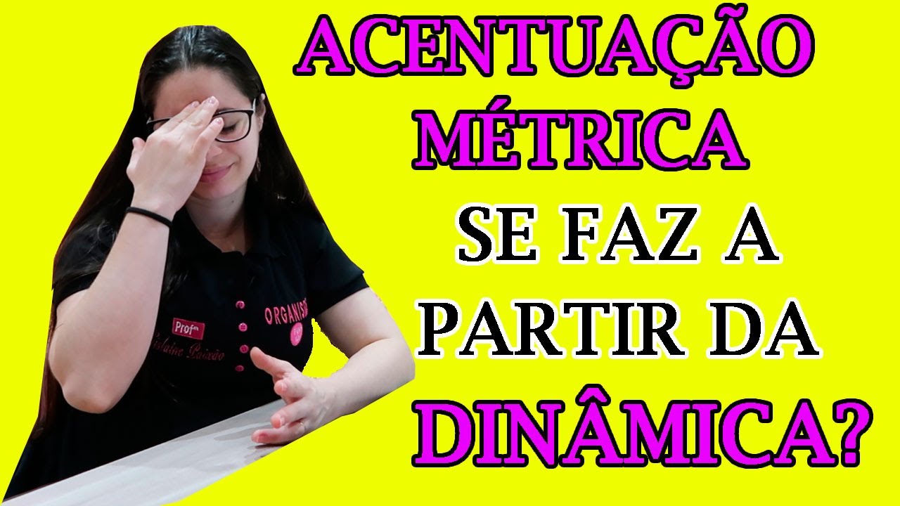 O que é Acentuação Métrica, o que fazer?    #Dica 45  - ORGANISTA