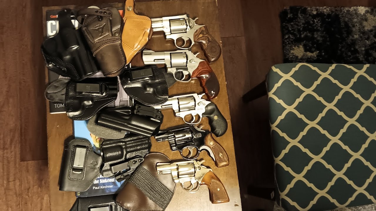 Ultimate Revolver Holster Options Video Leather & Kydex Appendix AIWB IWB OWB & Pocket