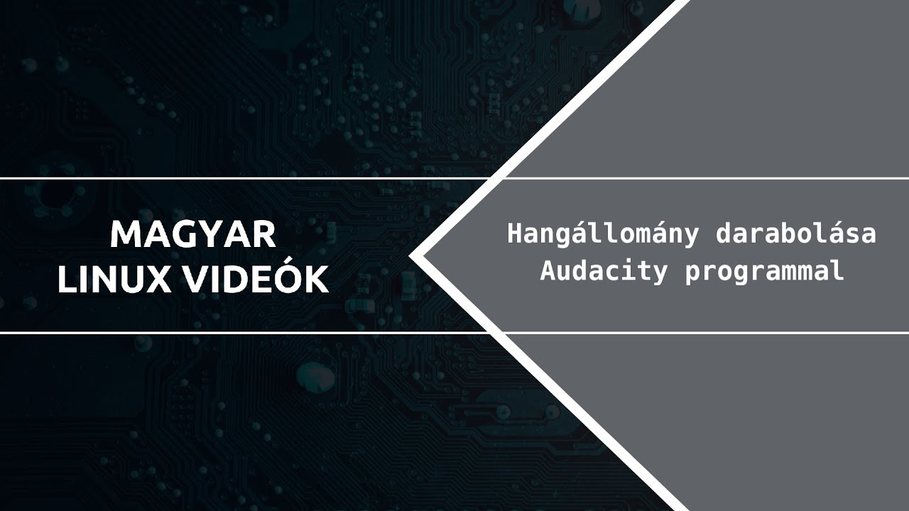Nagy méretű hangfájl darabolása - gyorsan és egyszerűen Linux alatt
