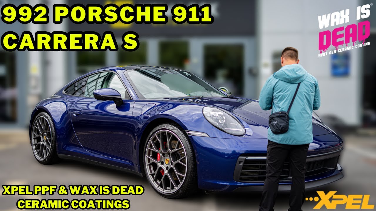 Дэн Янг получает свой Porsche 911 Carrera S 992 в студии