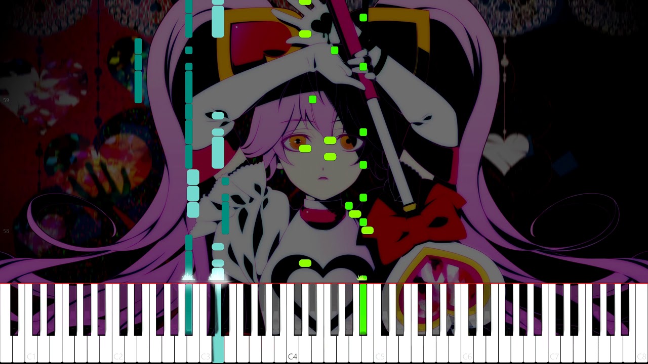 Kairiki Bear - Alkali Underachiever | Piano Cover + Sheet Music (4k)