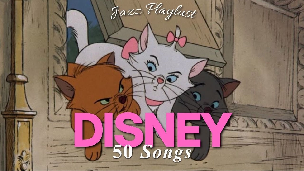 DISNEY 50 Jazz Covers from Disney Classics ☕ BGM Music for Studying & Working