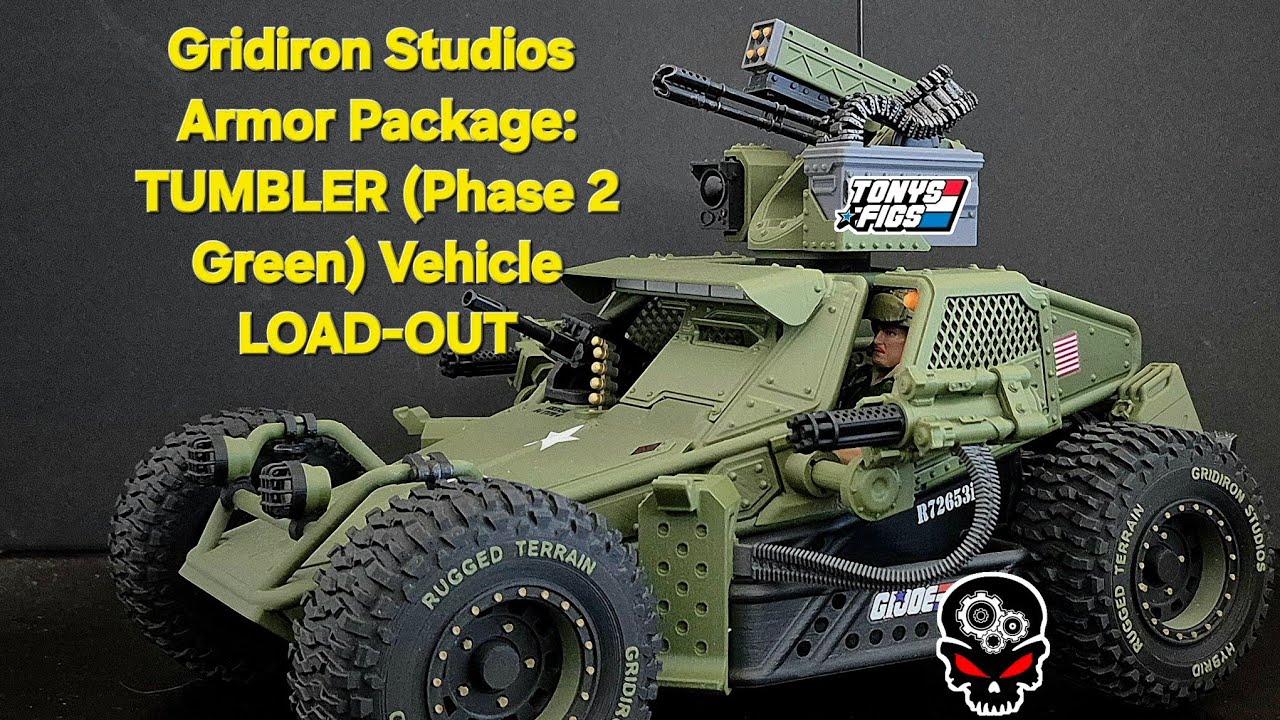 Комплект брони Gridiron Studios: TUMBLER (Phase 2 Green) для техники