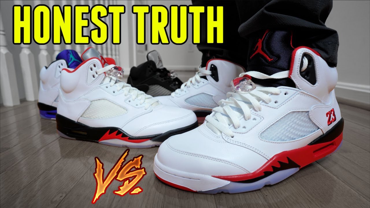 HONEST TRUTH JORDAN 5 FIRE RED BLACK TONGUE | SIZING, COMFORT, QUALITY