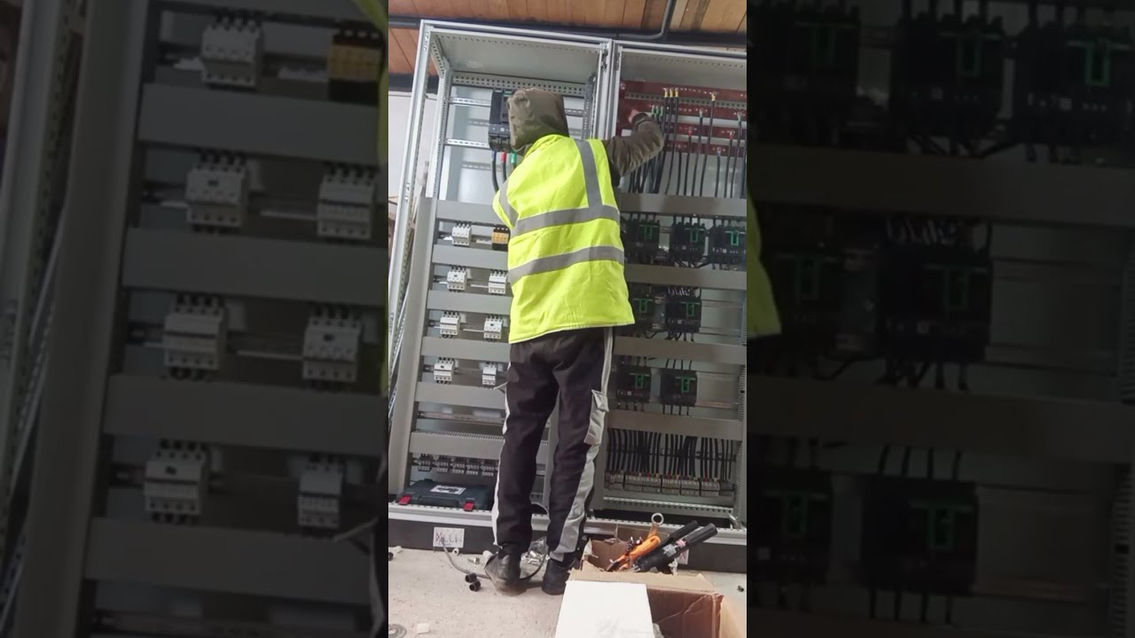 ARMOIRE TGBT CABLAGE (PART 2) بعض الطرق لتركيب وكبلاج لارموار #électricité 