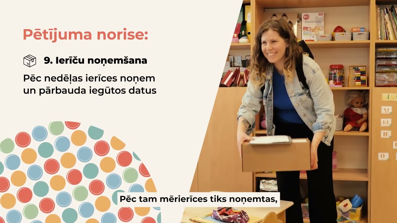 Pirmsskolas izglītības iestāžu iekštelpu vides pētījums